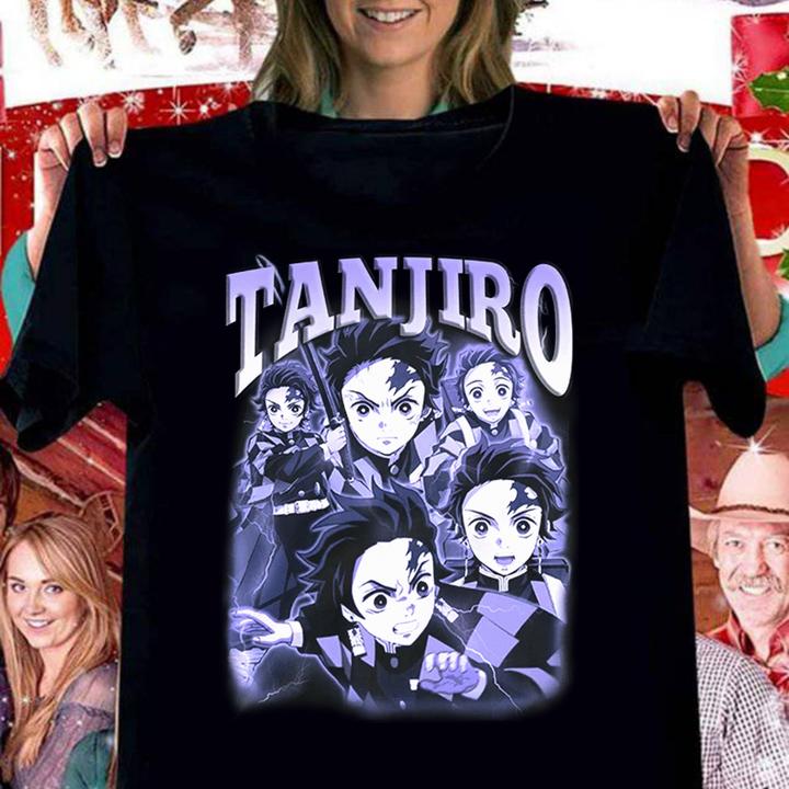 Tanjiro Kamado Demon Slayer Kimetsu No Yaiba t-shirt woman shirt