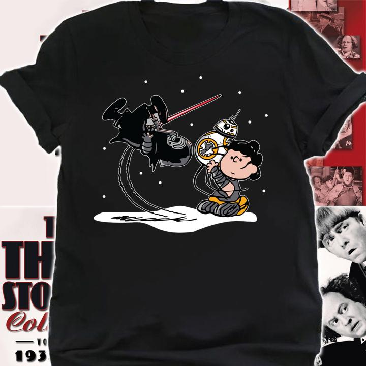 Funny Charlie Brown mashup Star Wars t-shirt shirt