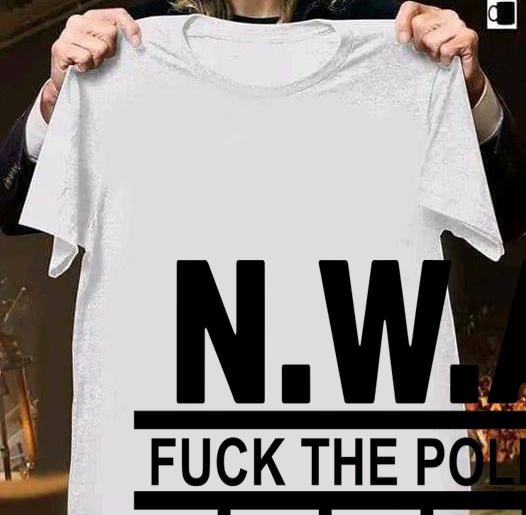 N.W.A band fuck the police t-shirt shirt