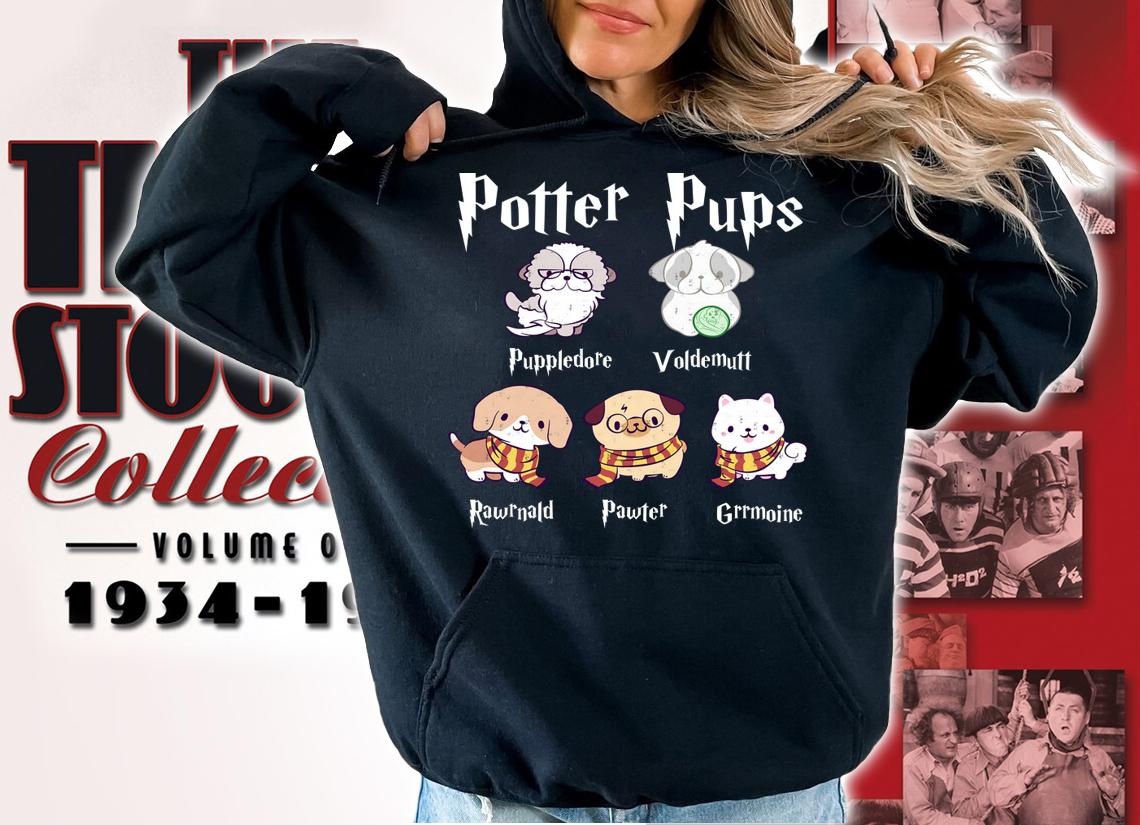 Harry Pawter Cute Puppy Dogs Potter Pups For t-shirt hoodie