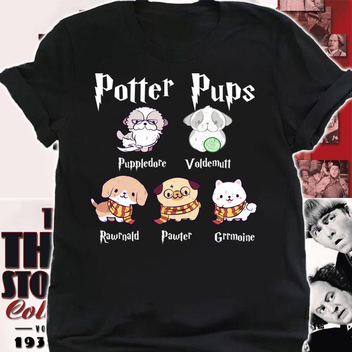 Harry Pawter Cute Puppy Dogs Potter Pups For t-shirt shirt