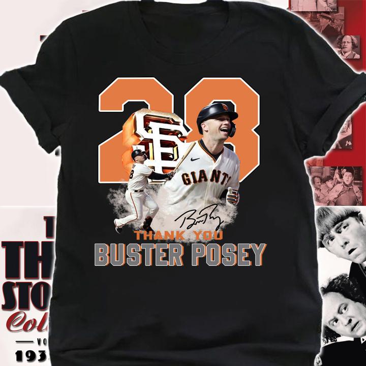 Thank You Buster Posey San Francisco Giants SignedThank You Buster Posey San Francisco Giants Signed t-shirt shirt