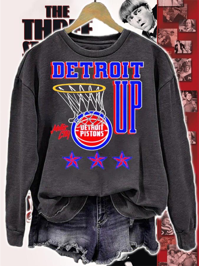 Detroit Pistons Detroit up t-shirt sweatshirt