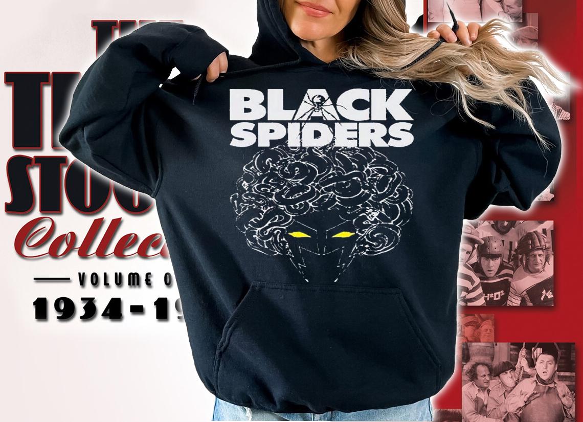 Black Spiders can't die won't die shirt t-shirt hoodie