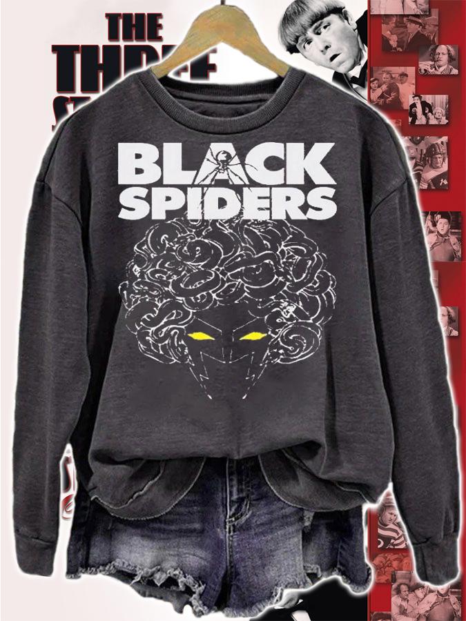 Black Spiders can't die won't die shirt t-shirt sweatshirt