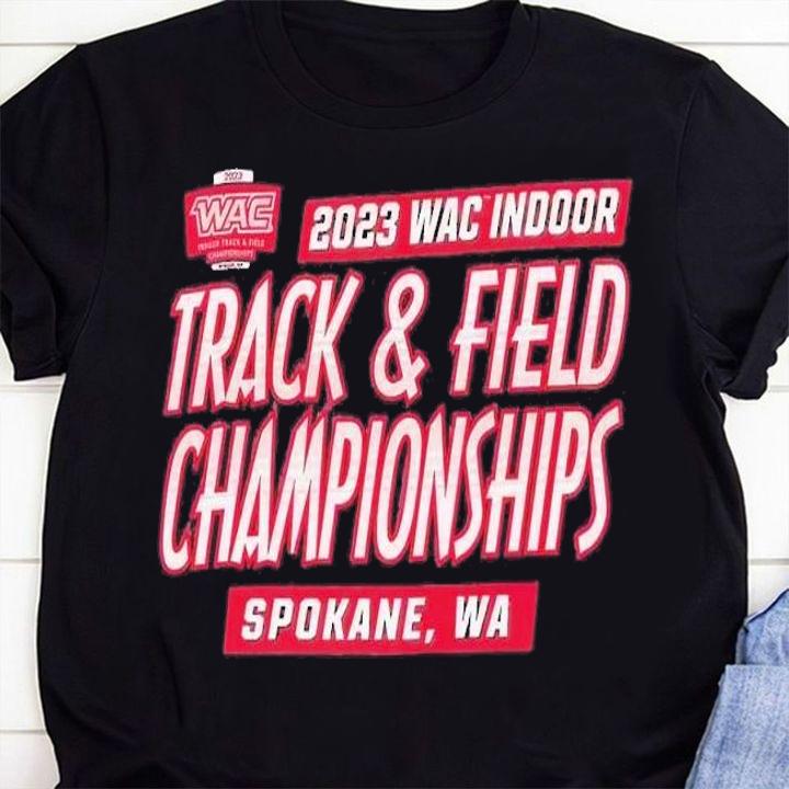 2023 Wac Indoor track and field Championships Spokane WA shirt t-shirt shirt