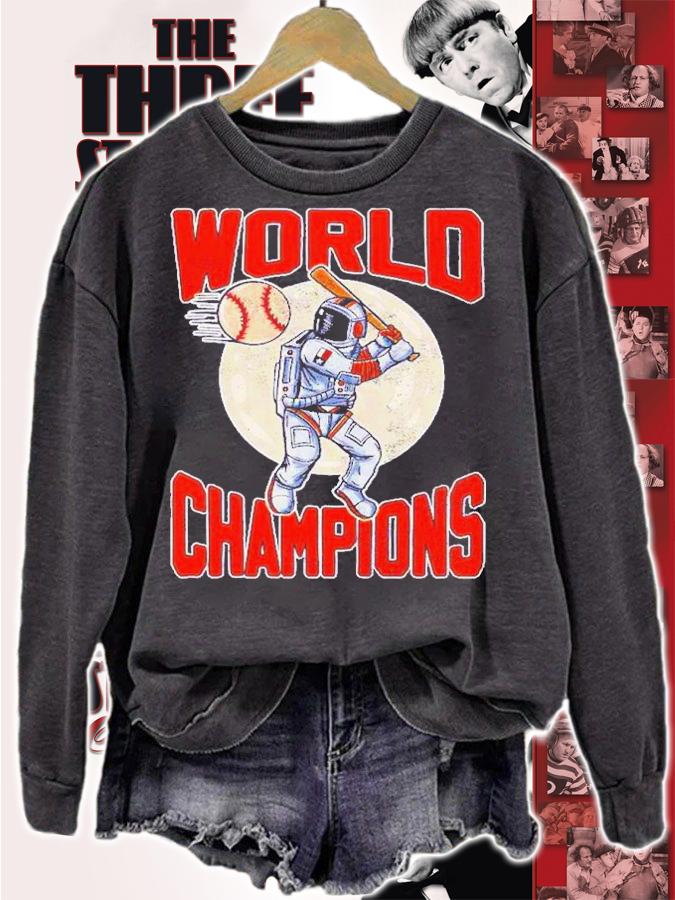 Astronaut Baseball World Champions Shirt t-shirt sweatshirt