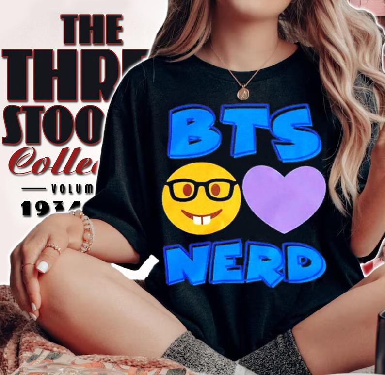 BTS Nerd Shirt t-shirt woman shirt
