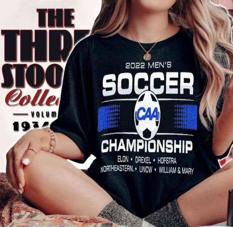 CAA 2022 Men's Soccer Championship shirt t-shirt woman shirt