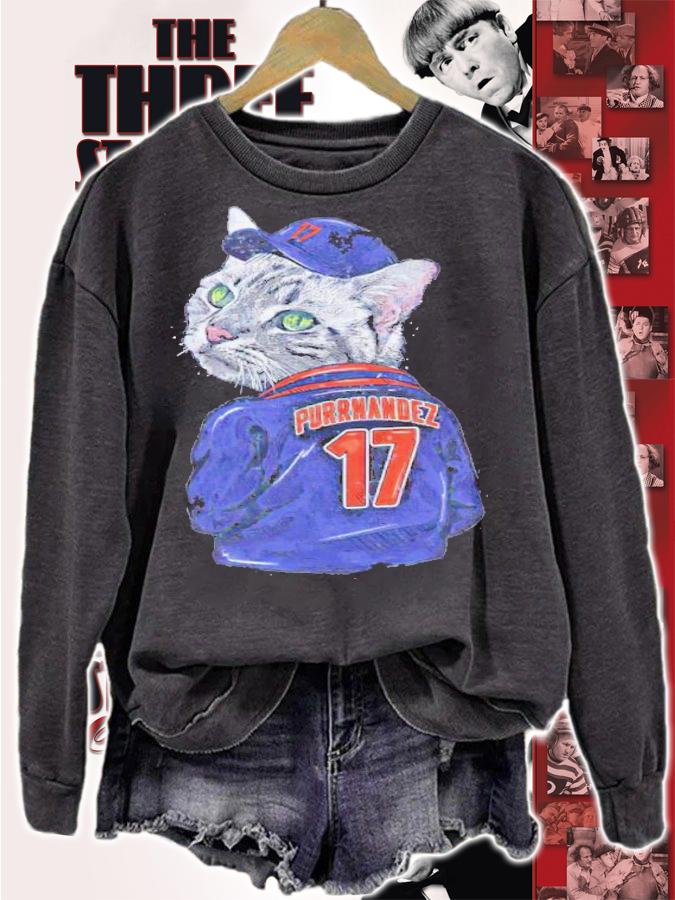 Cat Keith Hernandez New York Mets Purrnandez Jacket shirt t-shirt sweatshirt