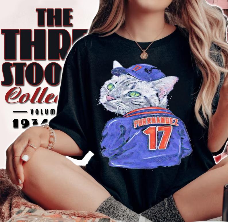 Cat Keith Hernandez New York Mets Purrnandez Jacket shirt t-shirt woman shirt