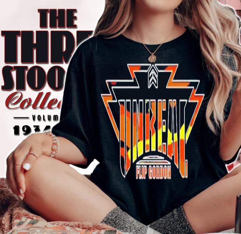 Flip Gordon UNREAL Camo shirt t-shirt woman shirt