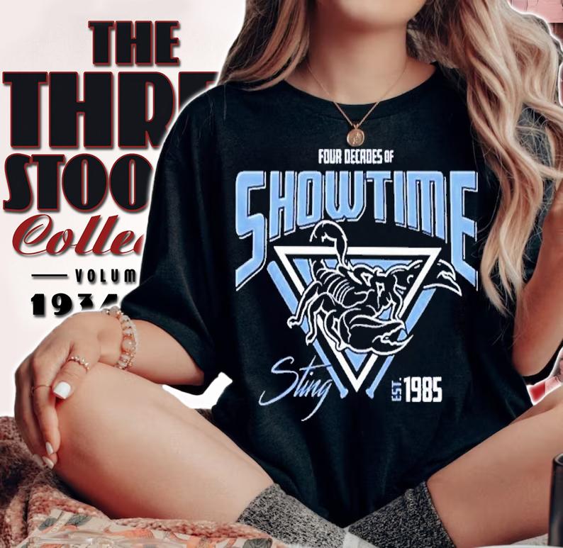 Four Decades Of Showtime! Sting Est.1985 Shirt t-shirt woman shirt