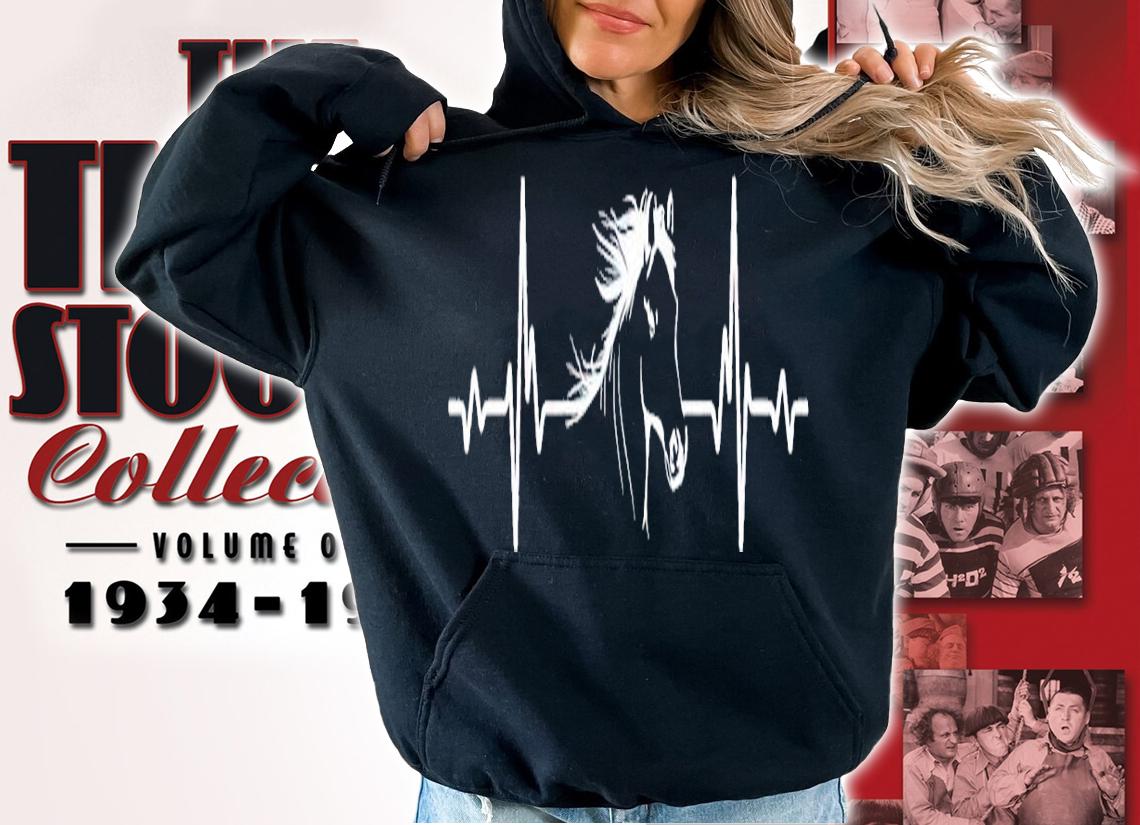 Heartbeat Horse shirt t-shirt hoodie