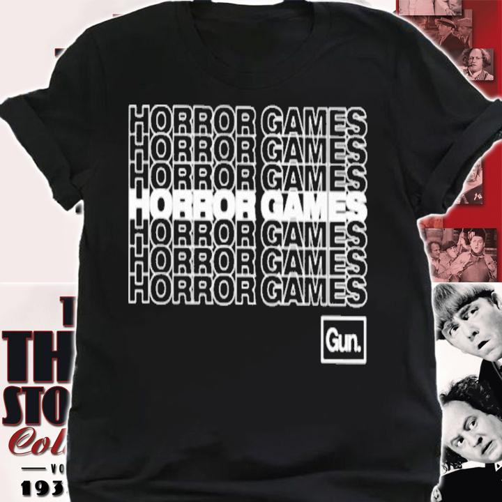 Horror Games T-Shirt t-shirt shirt