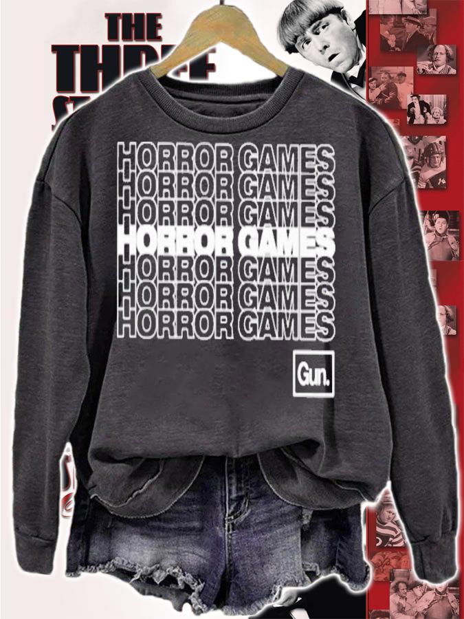 Horror Games T-Shirt t-shirt sweatshirt