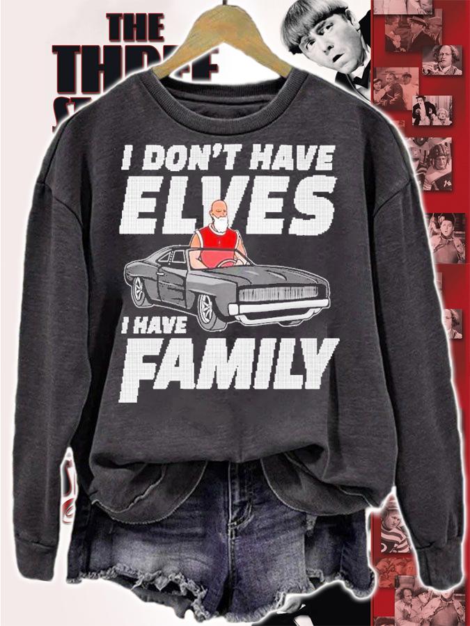 I Don't Have Elves I Have Family Kfc Radio Barstool Shirt t-shirt sweatshirt