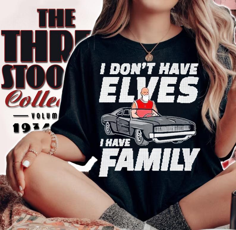 I Don't Have Elves I Have Family Kfc Radio Barstool Shirt t-shirt woman shirt