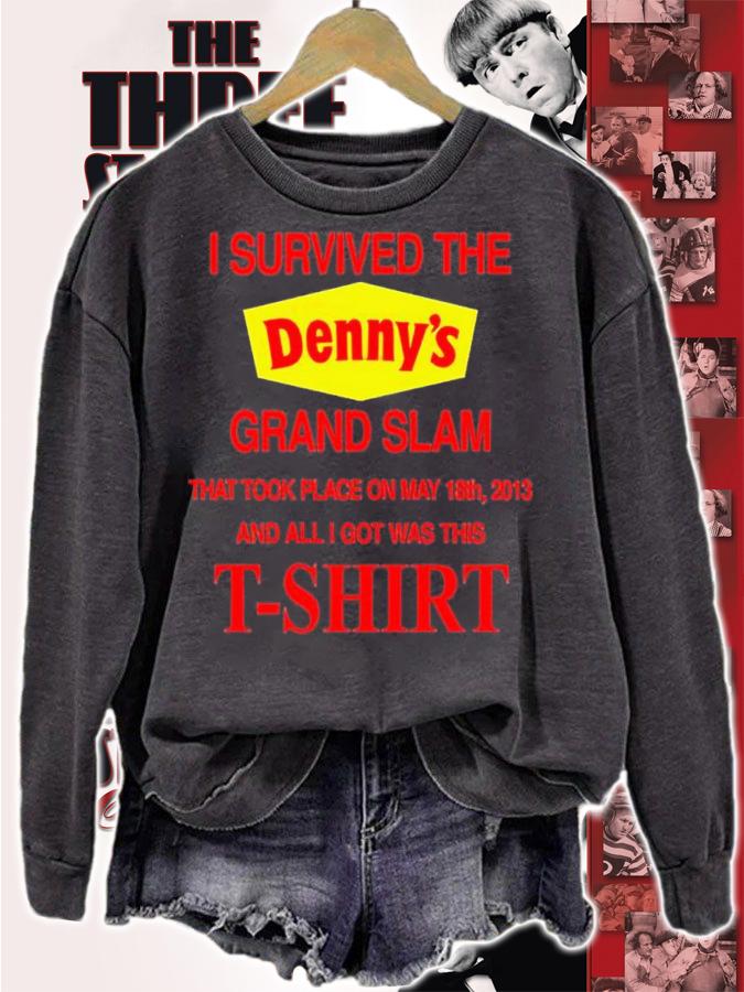 I Survived The Dennys Grand Slam shirt t-shirt sweatshirt