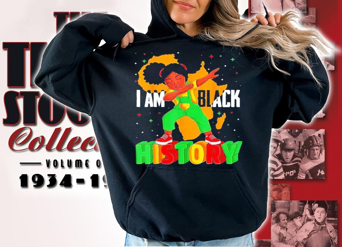 I Am Black History Kids Girls Women Black History Month Shirt t-shirt hoodie