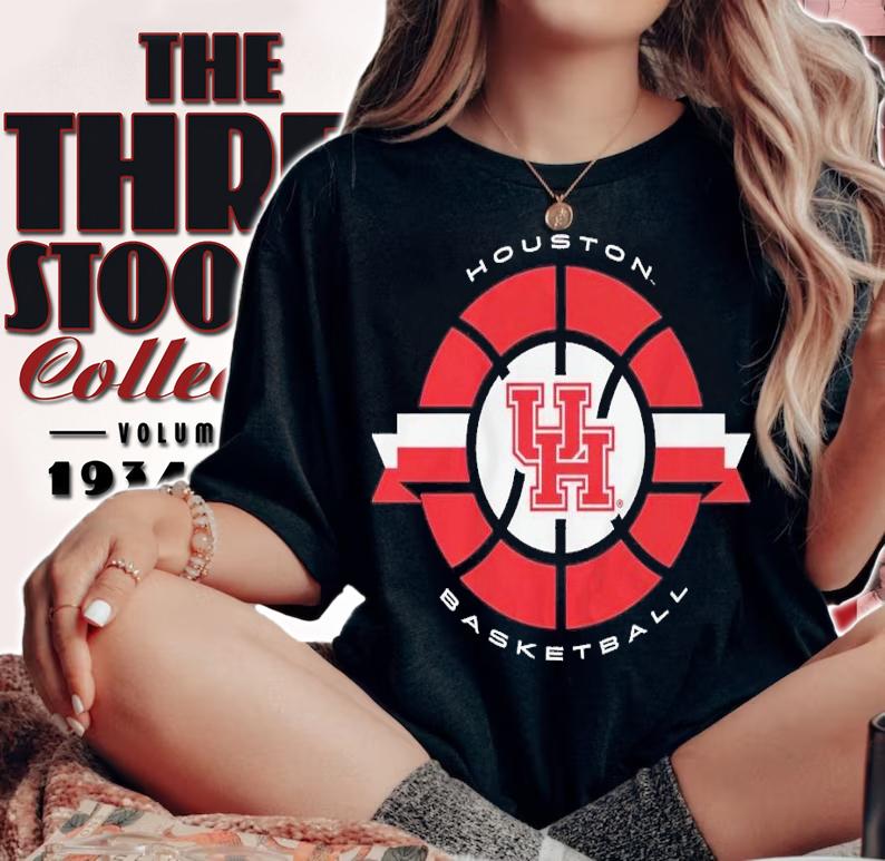 Houston basketball classic circle shirt t-shirt woman shirt