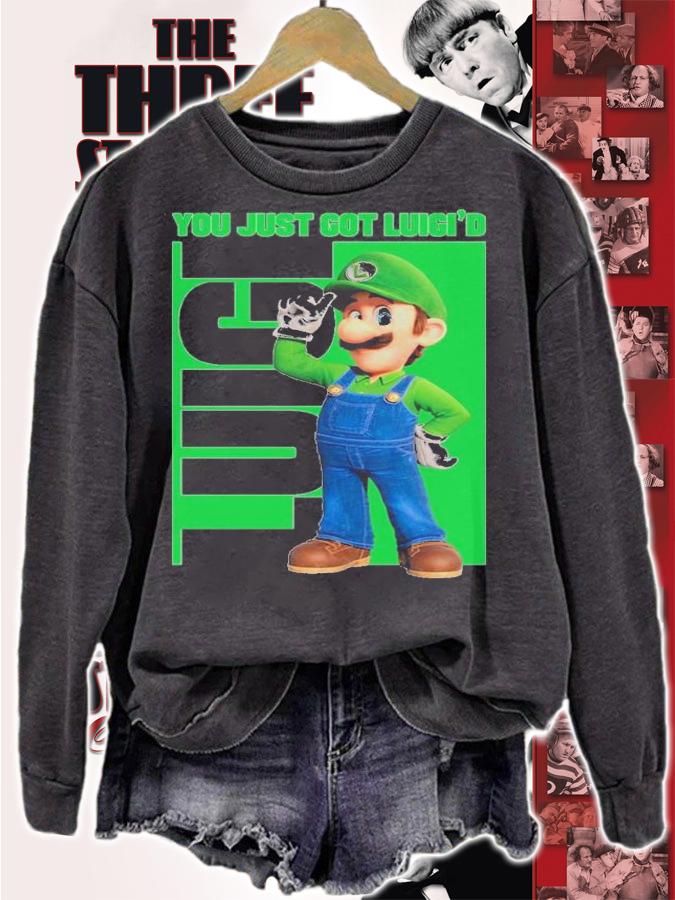 Luigi You Just Got Luigid Shirt t-shirt sweatshirt