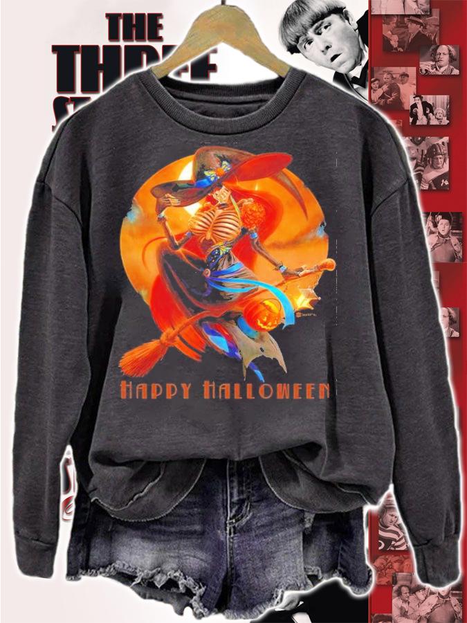 Marc P.I. witch Happy Halloween shirt t-shirt sweatshirt