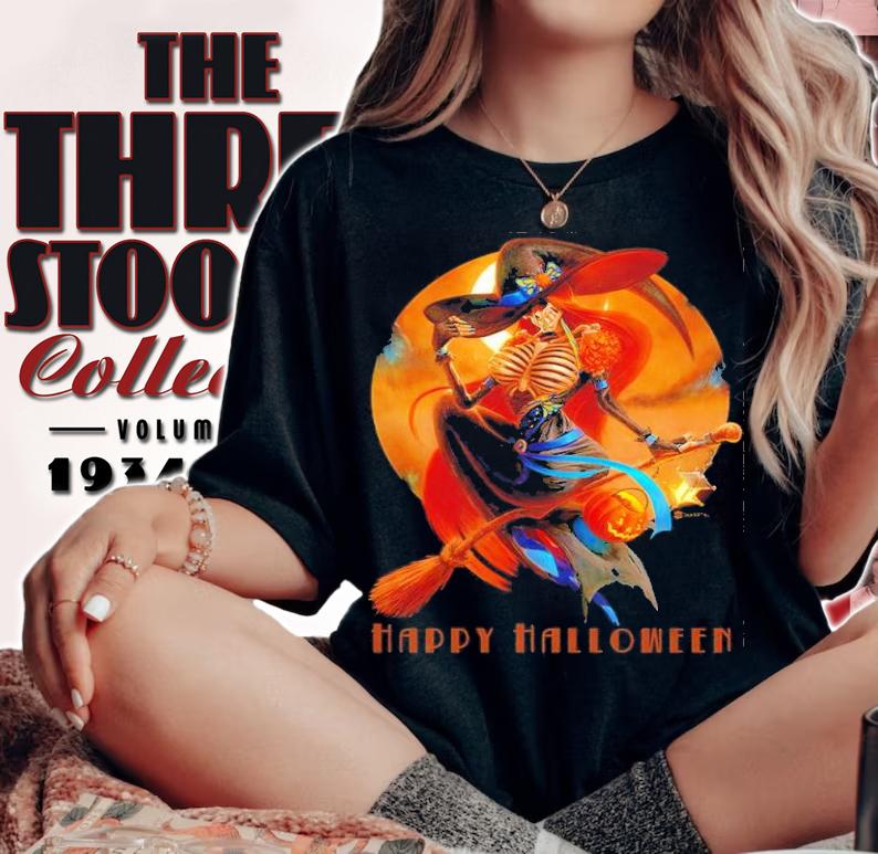Marc P.I. witch Happy Halloween shirt t-shirt woman shirt