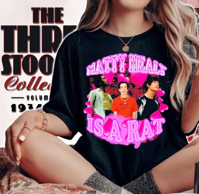Matty Healy Is A Rat Shirt t-shirt woman shirt