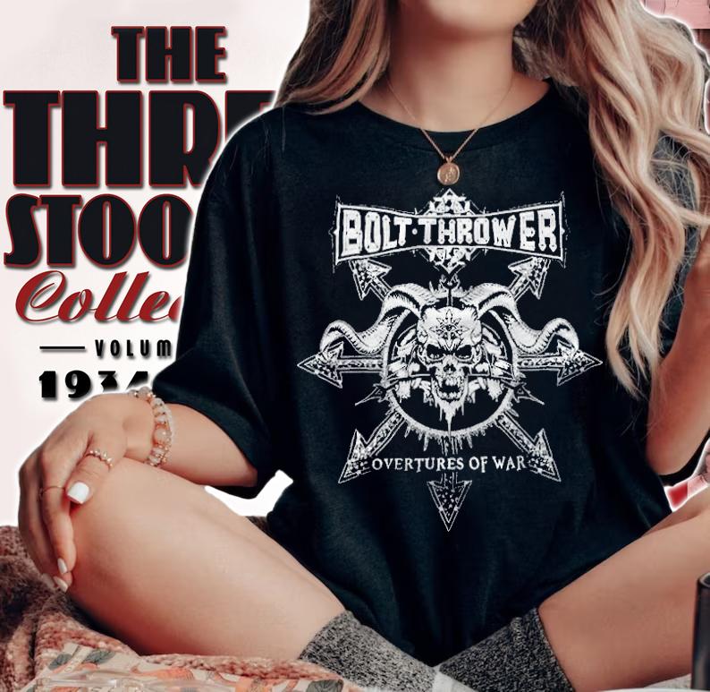 Bolt thrower Overtures of War logo T-shirt t-shirt