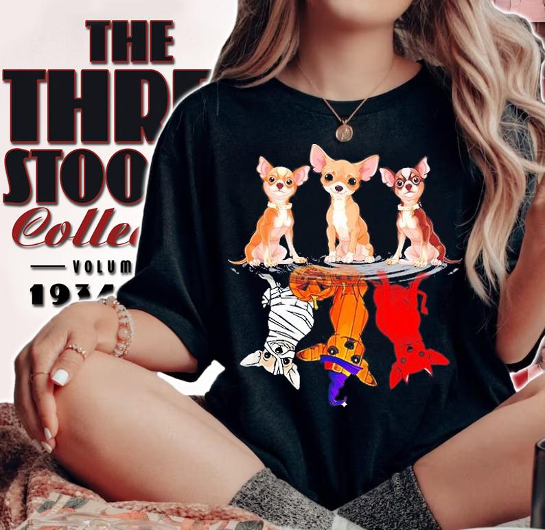 Chihuahuas Halloween Reflect T-Shirt t-shirt