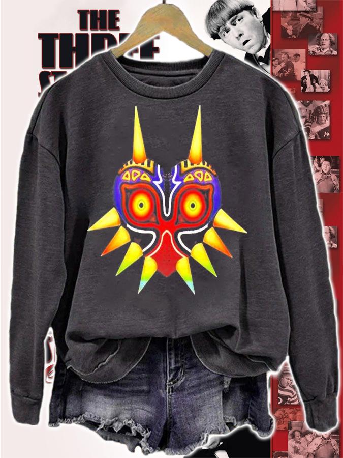 Zelda Majoras Mask Black T-Shirt