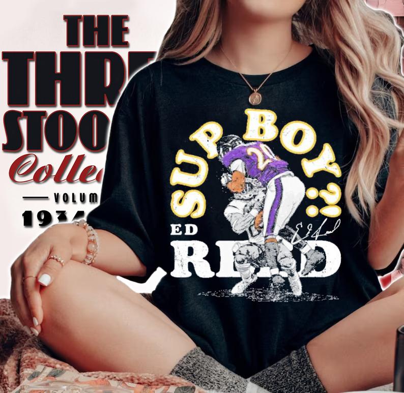 Ed Reed Baltimore Sup Boy Signatures Shirt woman shirt