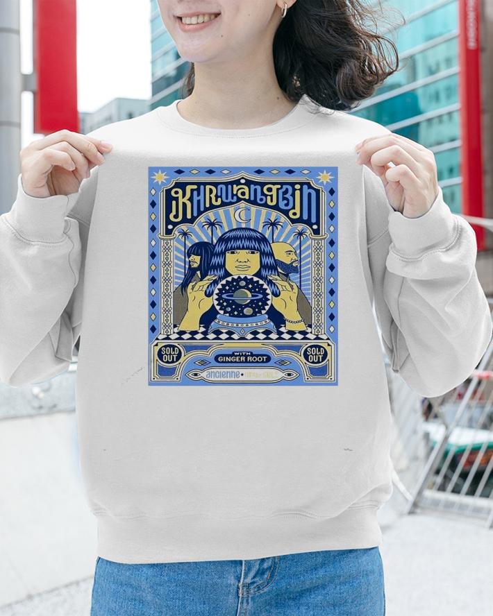 Khruangbin Blue with ginger root shirt sweatshirt