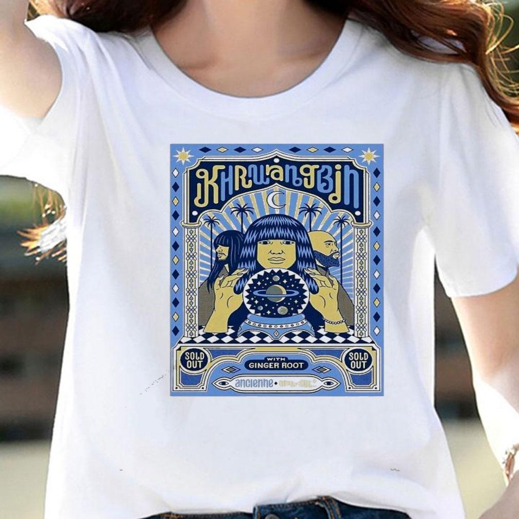 Khruangbin Blue with ginger root shirt woman shirt