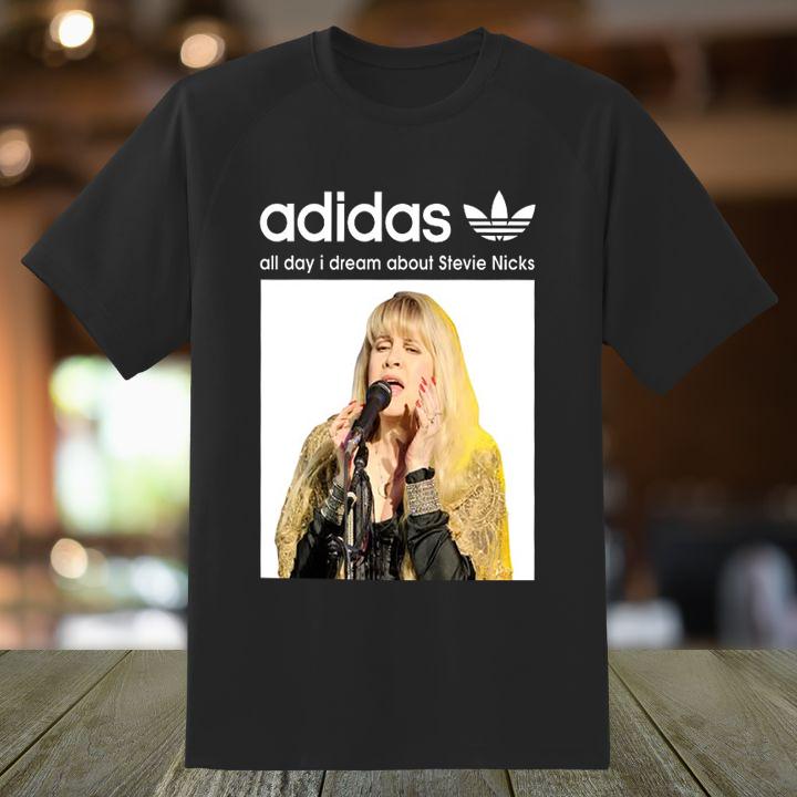 Premium Adidas All Day I Dream About Stevie Nicks T-Shirt