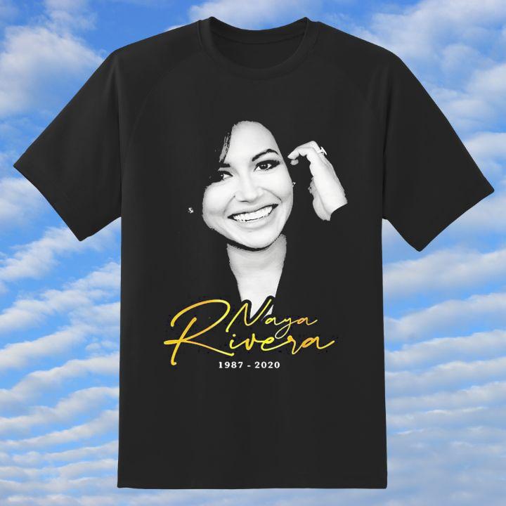 Glee Naya Rivera 1987-2020 Thank You For The Memories T-Shirt