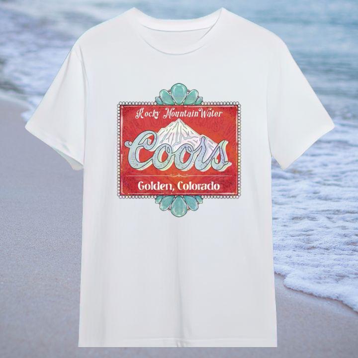 Rocky Mountain Water Coors Light Golden Colorado T-Shirt