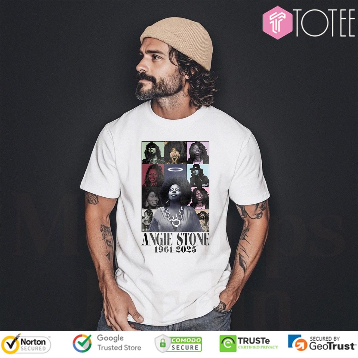 Rest In Peace Angie Stone 1961-2025 Version Eras Tour T-Shirt