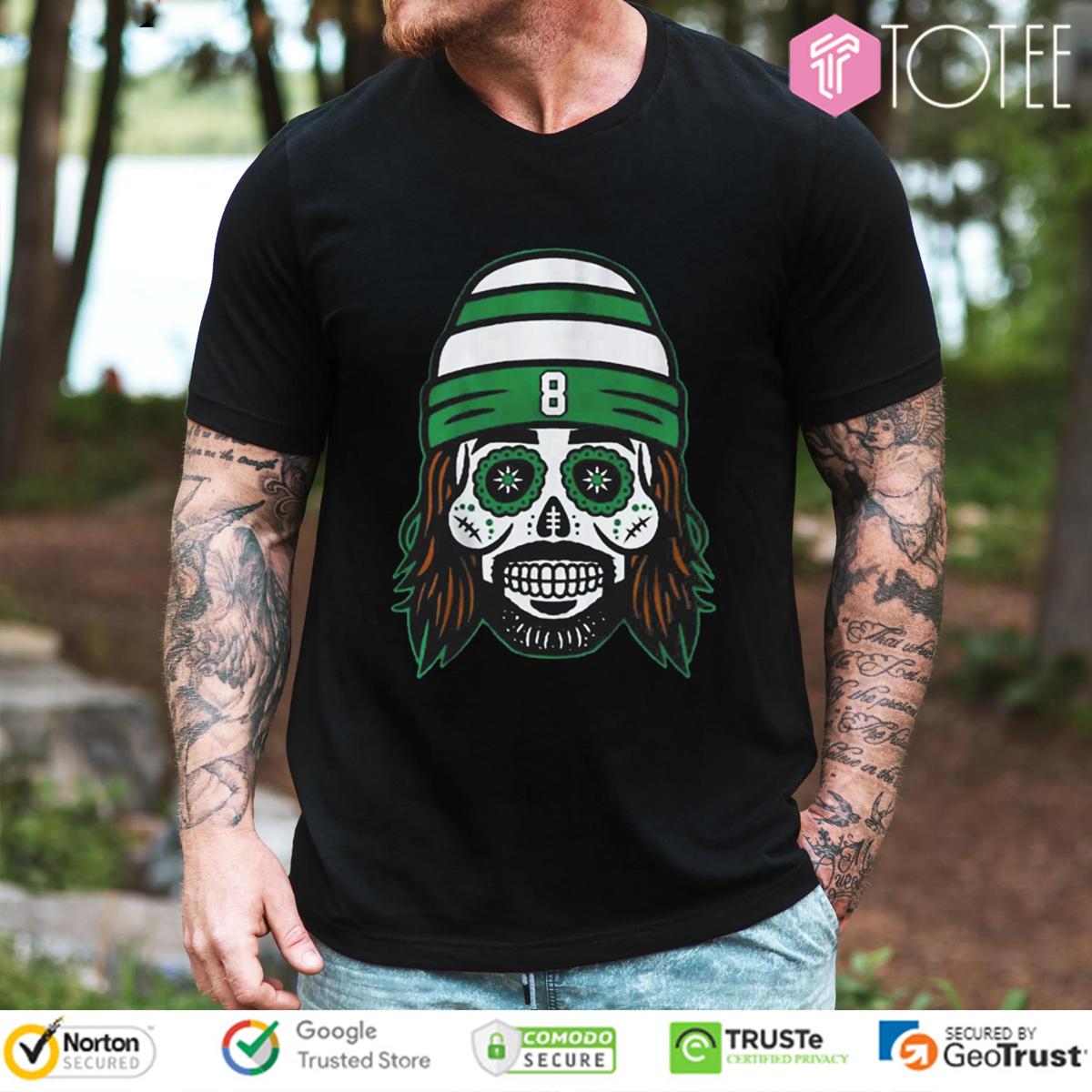 Aaron Rodgers Sugar Skull New York Jets T-Shirt