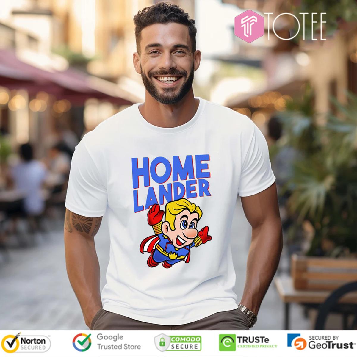Homelander Parody The Boys Super Mario Bros T-Shirt