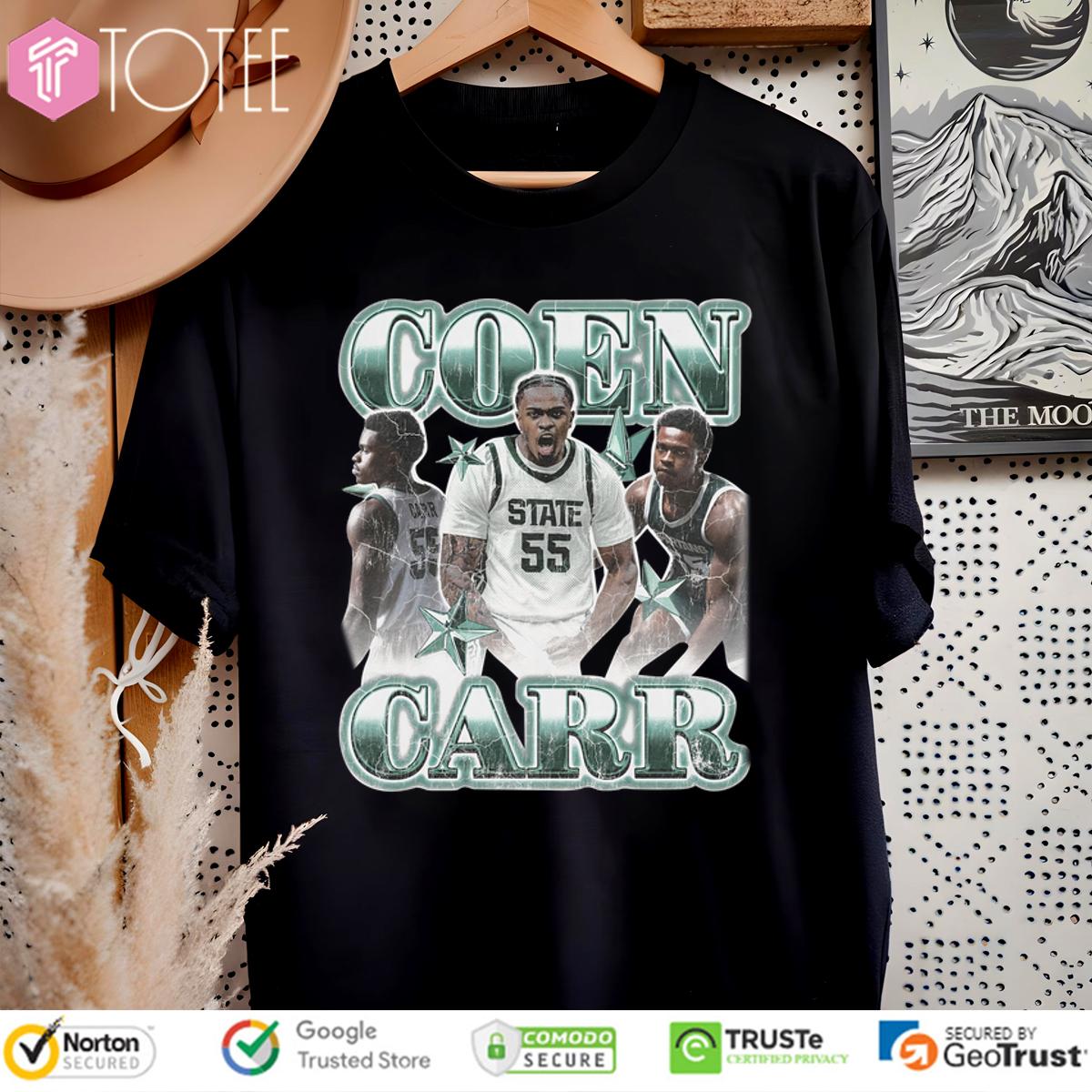 Coen Carr Spartans Tee: Show Your Pride & Dominate Game Day