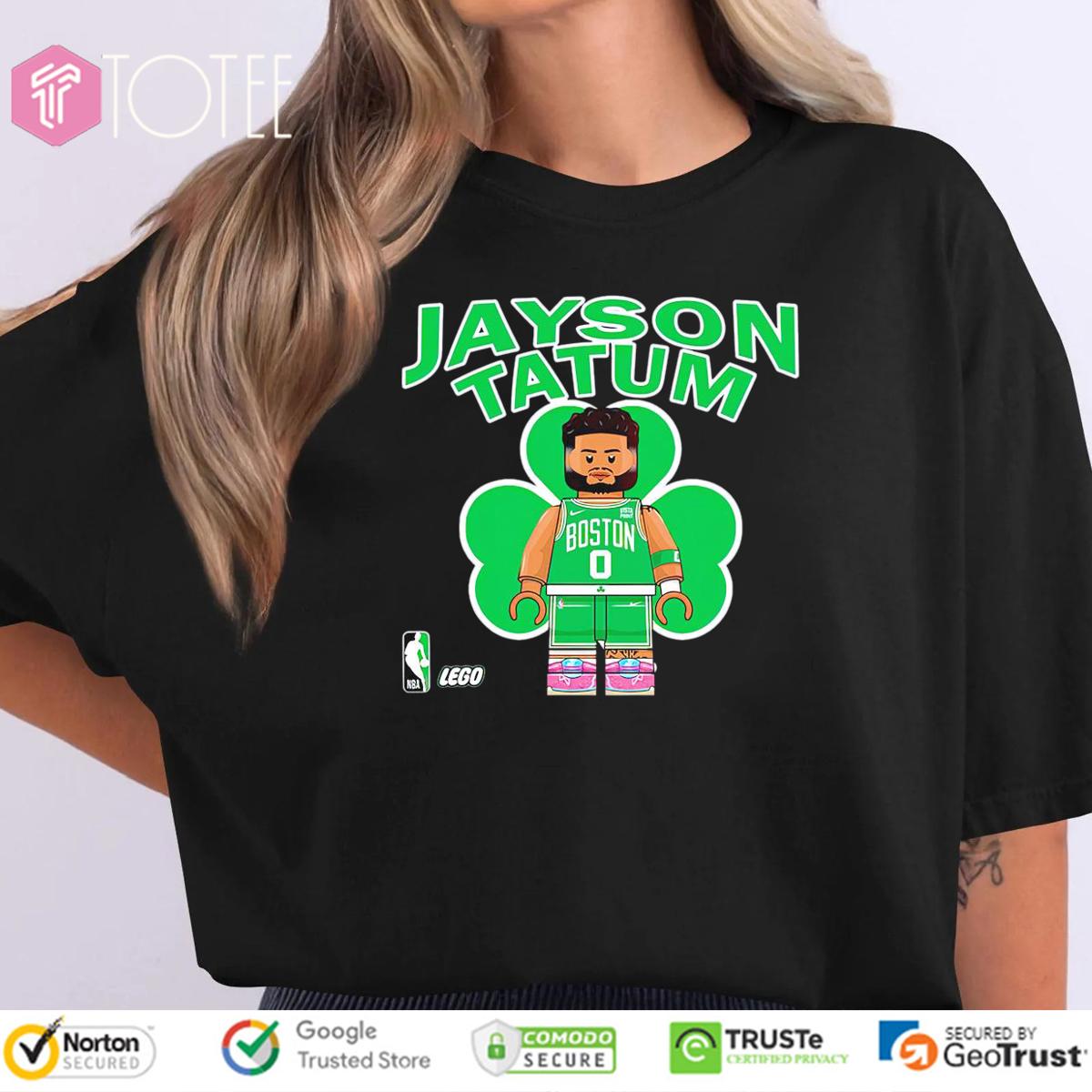Jayson Tatum NBA Lego Boston Celtics T-Shirt