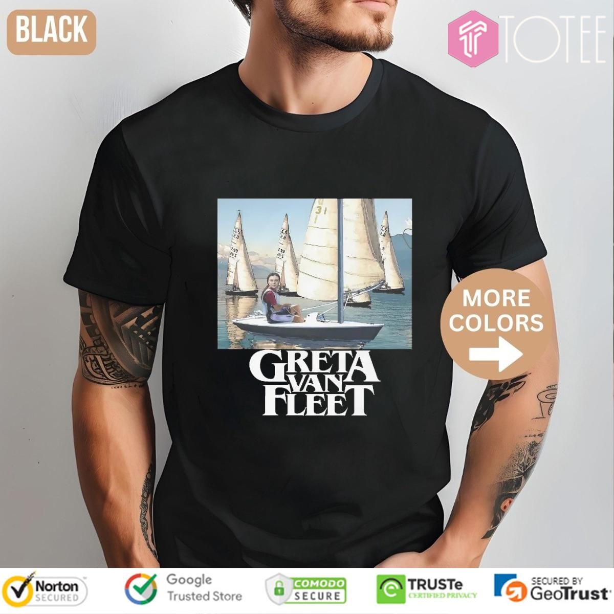 Greta Van Fleet Sailboat T-shirt
